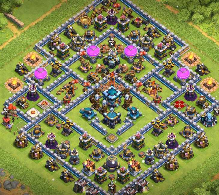 th13 farming base