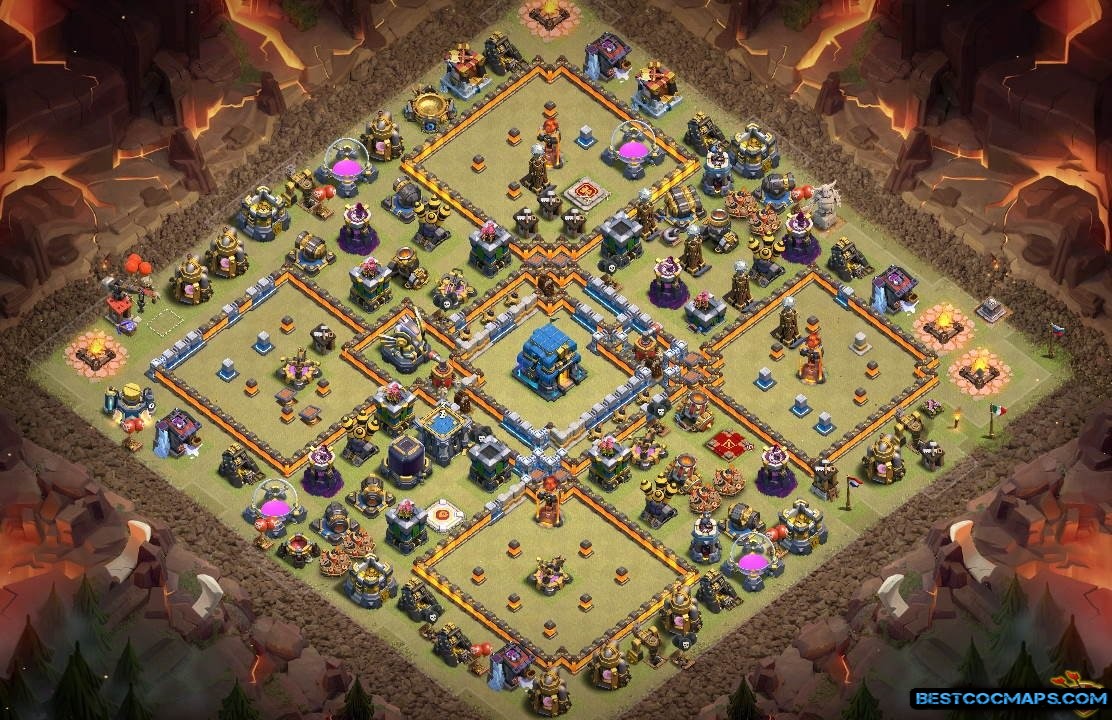 clash of clans th12 base