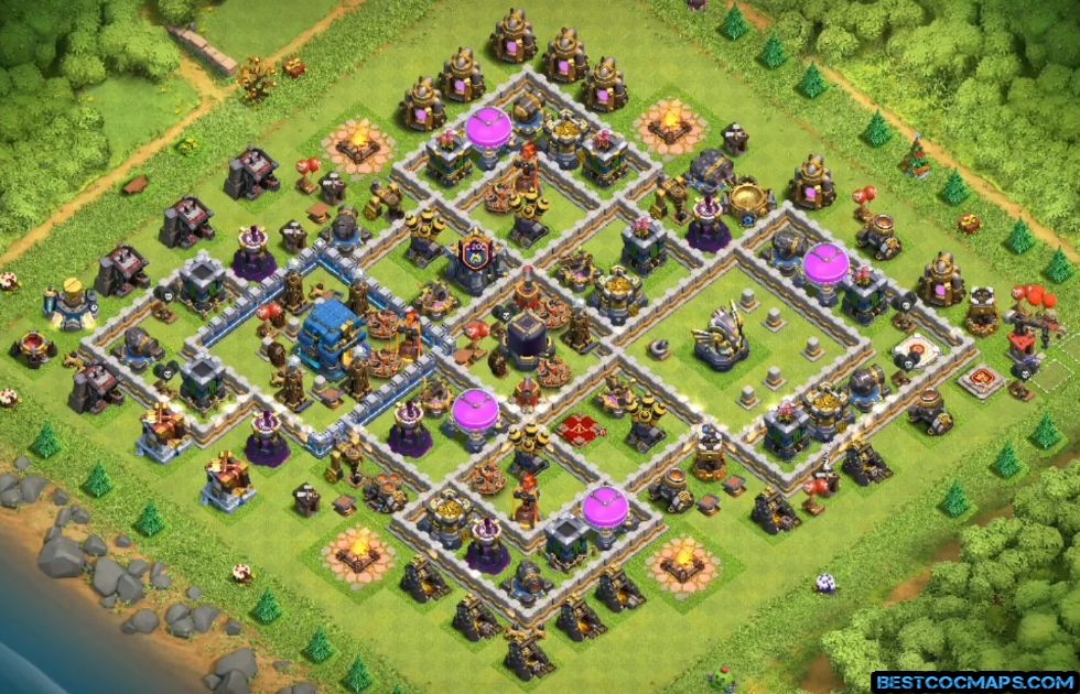 th12 farming base anti 2 stars