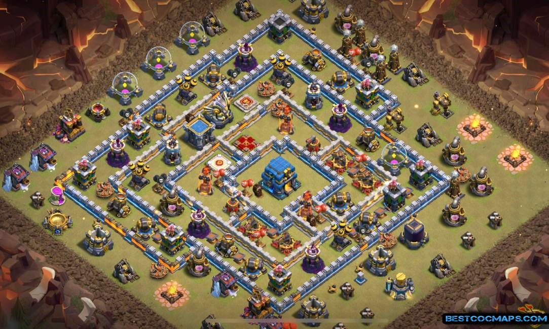 10 Best TH12 War Base Links 2021 Anti Everything