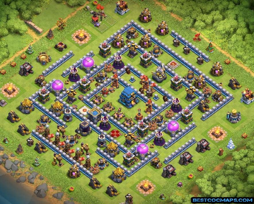 coc th12 trophy base link