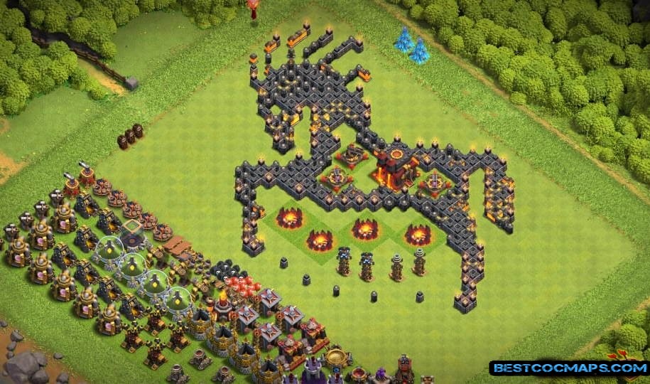 10 Best COC Funny Bases 2021 with Links 
