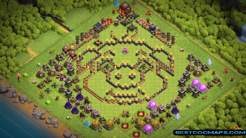 clash of clans funny bases