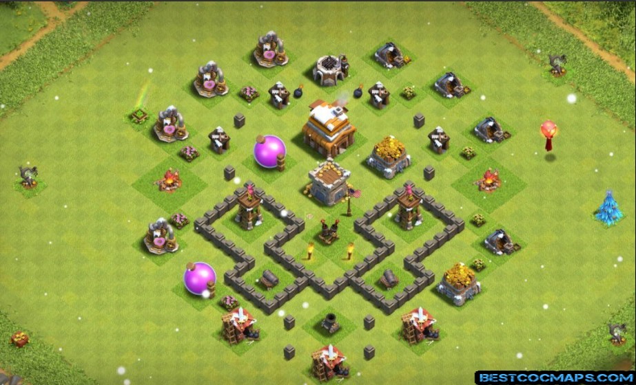 th4 hybrid base layout