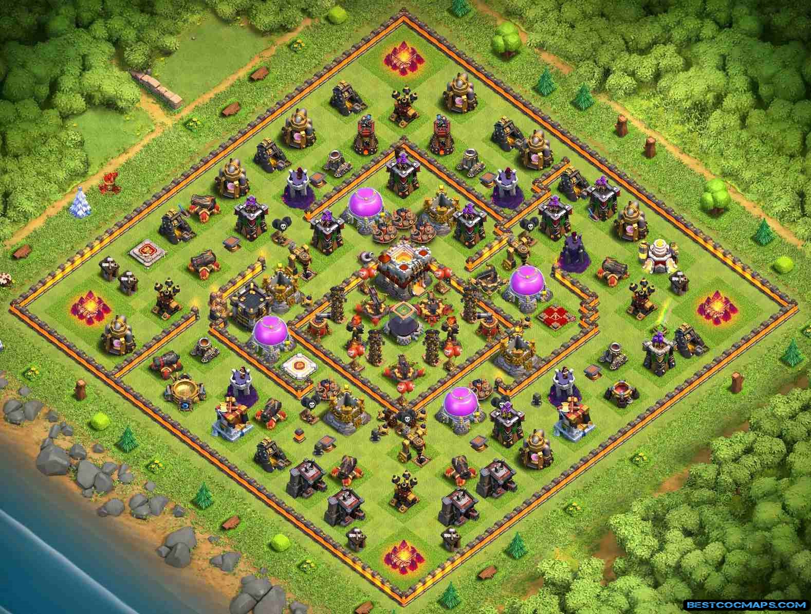 Town Hall 11 Bases