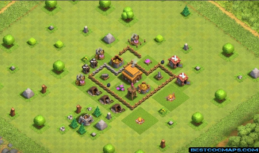 Town Hall 3 Bases