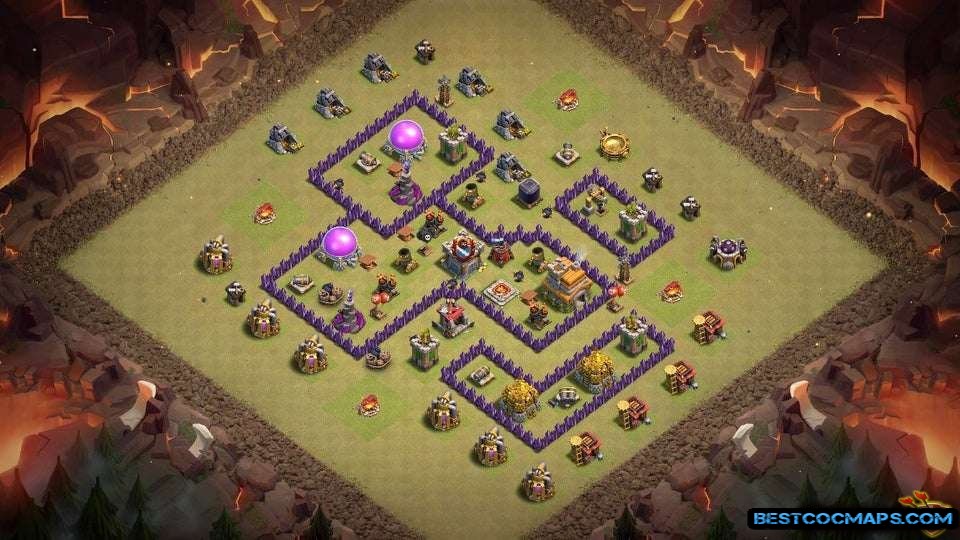 Town Hall 7 Bases