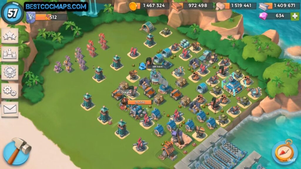 10 Best Boom Beach HQ 20 Layouts 2023 - Best COC Maps