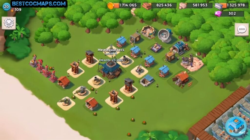 10 Best Boom Beach HQ 8 Layouts 2023 Best COC Maps