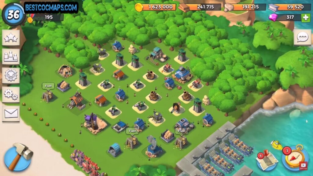 10 Best Boom Beach HQ 12 Layouts 2023 Best COC Maps