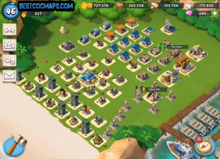 10 Best Boom Beach HQ 18 Layouts 2022 - Best COC Maps