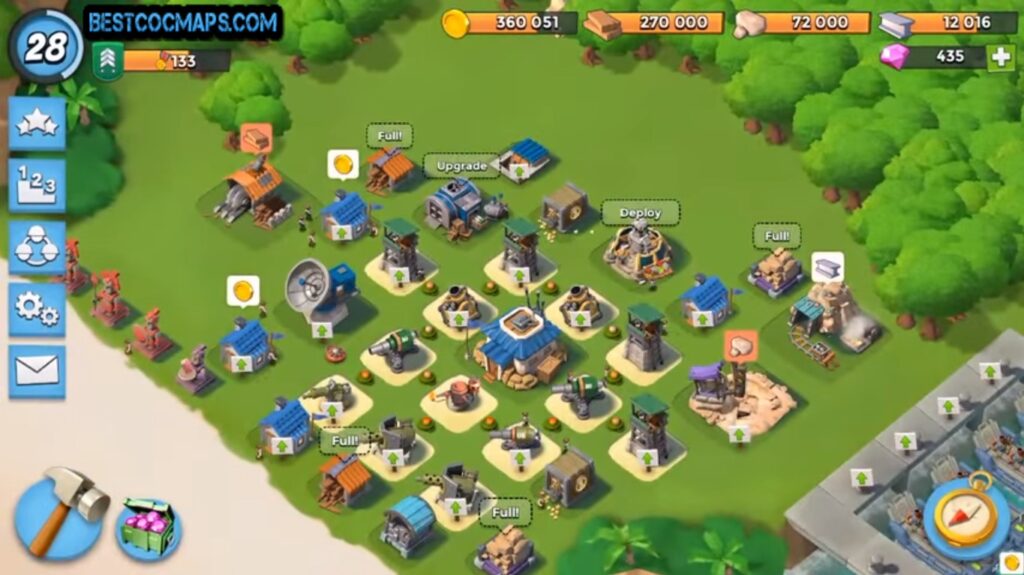10 Best Boom Beach HQ 9 Layouts 2023 Best COC Maps