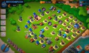 Boom Beach HQ 20 Layouts