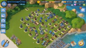 Boom Beach HQ 21 Layouts