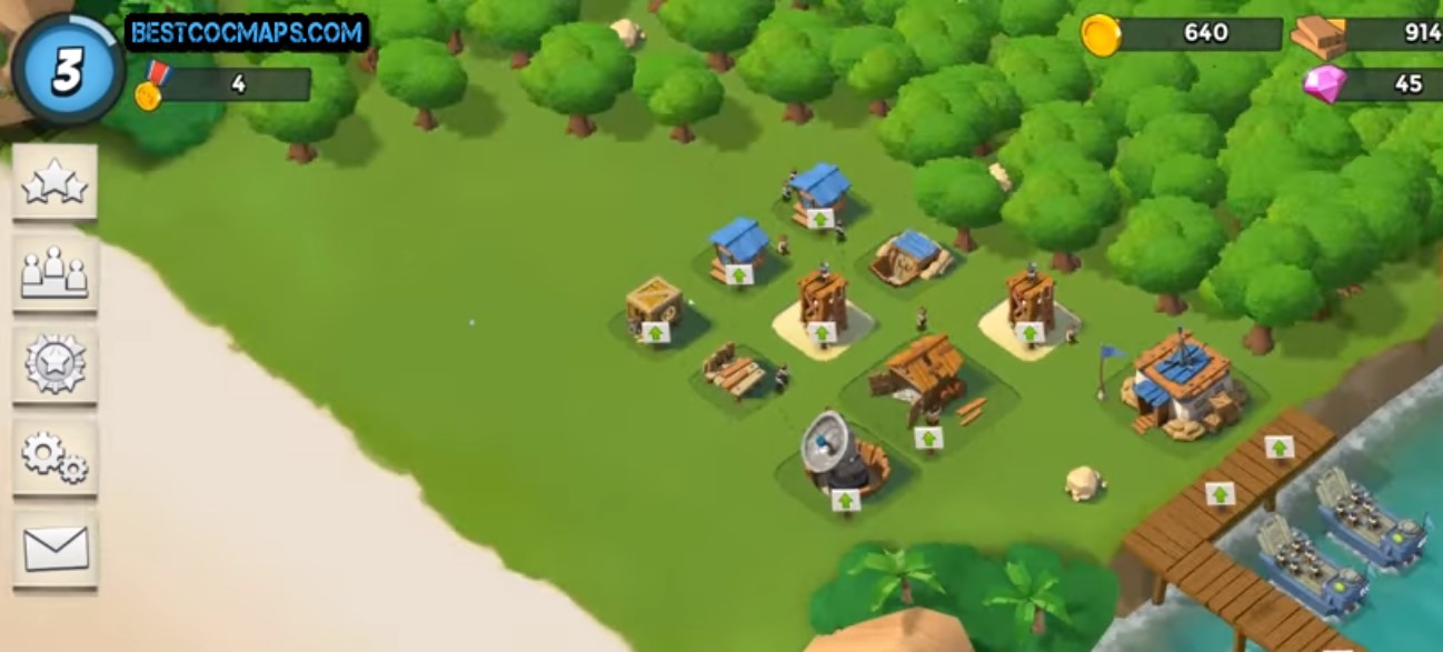 boom beach hq3 base layout