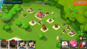 Boom Beach HQ 6 Layouts