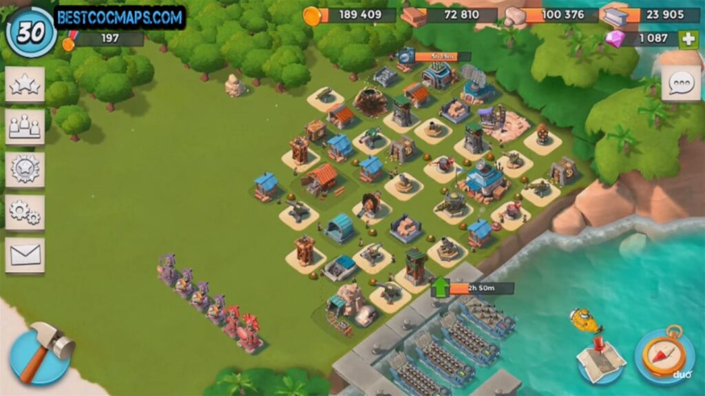 10 Best Boom Beach HQ 13 Layouts 2023 Best COC Maps