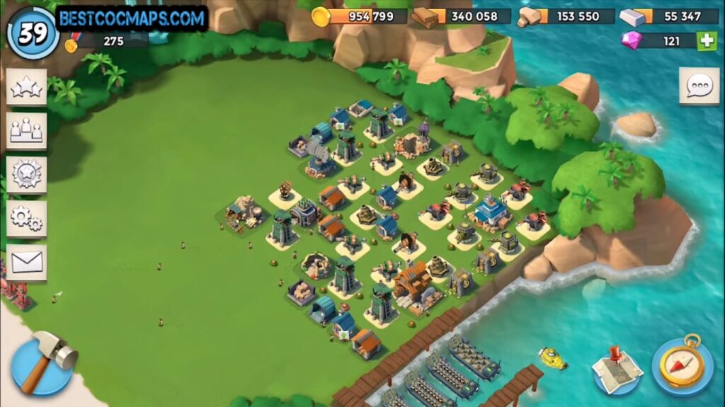 10 Best Boom Beach HQ 14 Layouts 2023 Best COC Maps
