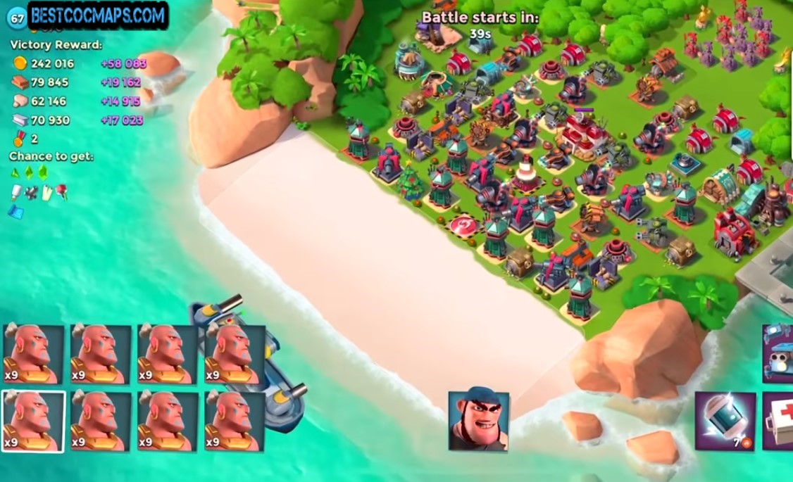 boom beach level 23 hq layout