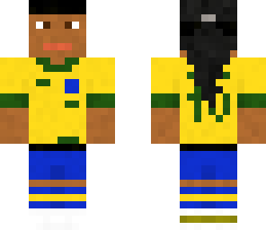 Ronaldinho Minecraft Skin