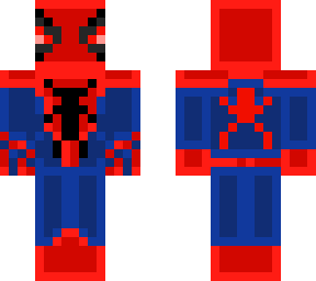 Spider Man Minecraft Skin