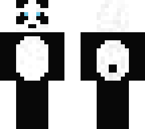 White Panda Minecraft Skin