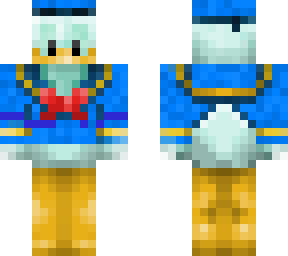 Donald Duck Mnecraft Skin