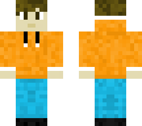 Mr. Orange Minecraft Skin