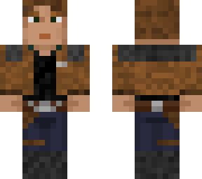 Young Han Solo Minecraft Skin