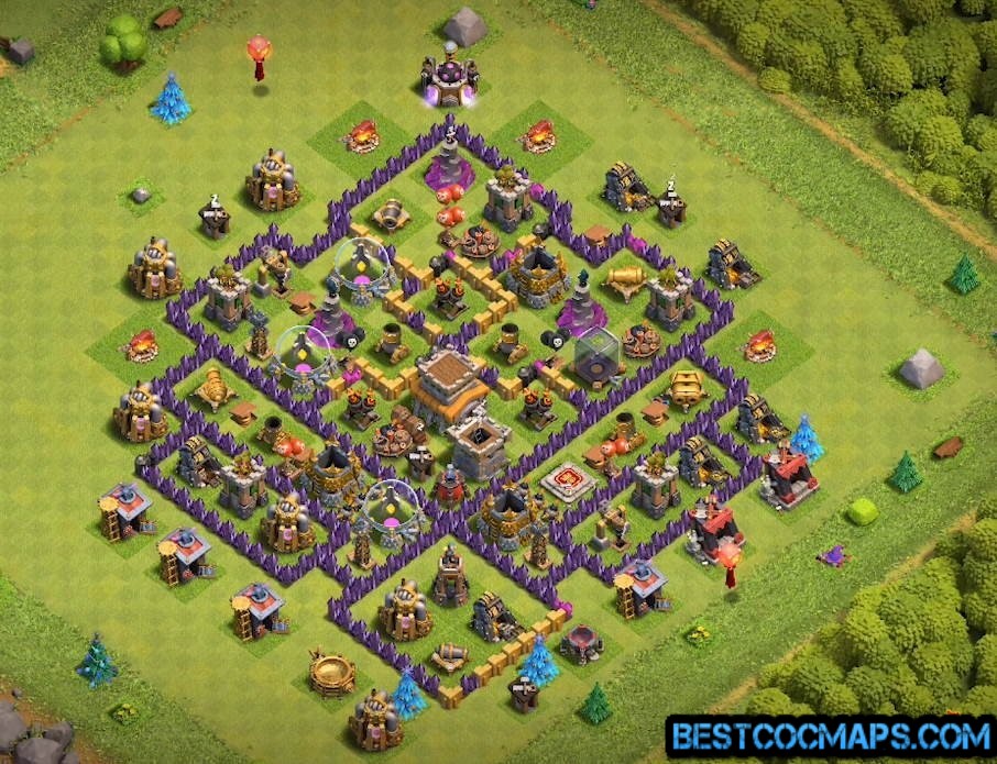 clash of clans level 8 town hall