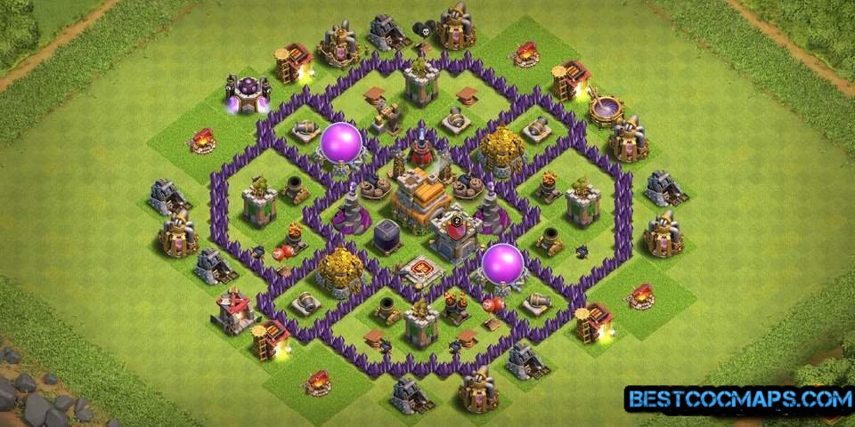 clash of clans th7 base
