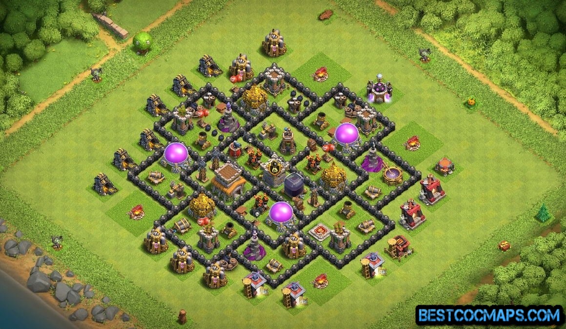 town hall 8 best base