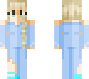 Elsa Minecraft Skin