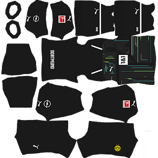 Borussia Dortmund gk home kit 2022