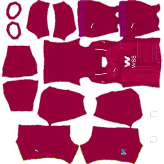 Crystal Palace dls kit 2022 gk home