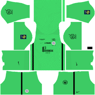 Montpellier gk home kit 2022