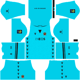 Nice gk away kit 2022