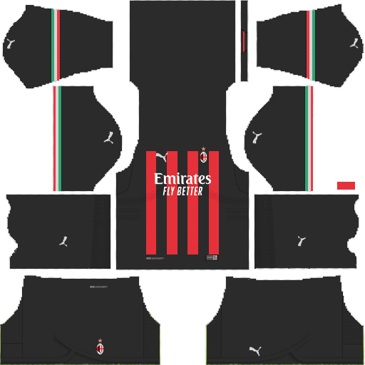 Ac Milan dls kit 2023 home