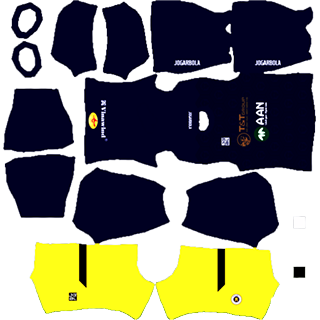 Hanoi FC dls kit 2022 home (yellow shorts)