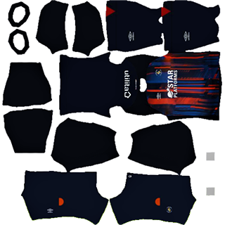 Luton Town dls kit 2022 away