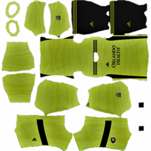 Orlando City SC dls kit 2022 gk home