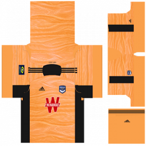 Bordeaux Goalkeeper Home Kit 2023