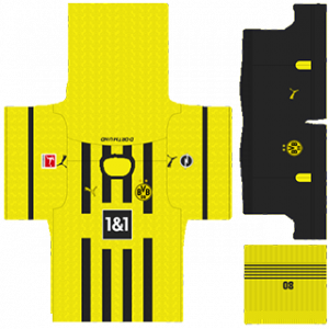 Borussia Dortmund Pro League Soccer Kits 2023