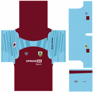 Burnley Pro League Soccer Kits 2023