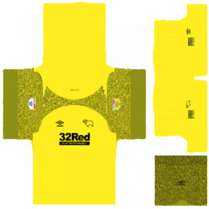 Derby County FC Goalkeeper Away Kit 2023