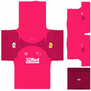 Derby County FC Goalkeeper Home Kit 2023