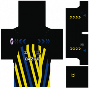 Everton FC Goalkeeper Home Kit 2023