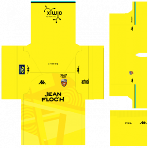 FC Lorient Goalkeeper Home Kit 2023