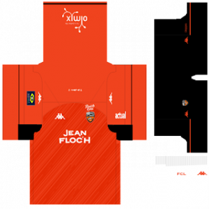 FC Lorient Pro League Soccer Kits 2023