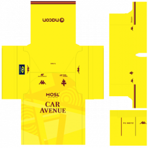 FC Metz Goalkeeper Home Kit 2023
